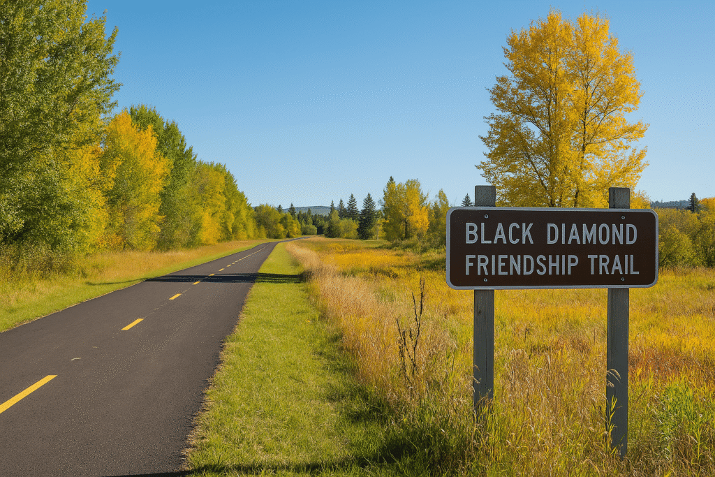 Black Diamond Epoxy Floor Friendship Trail