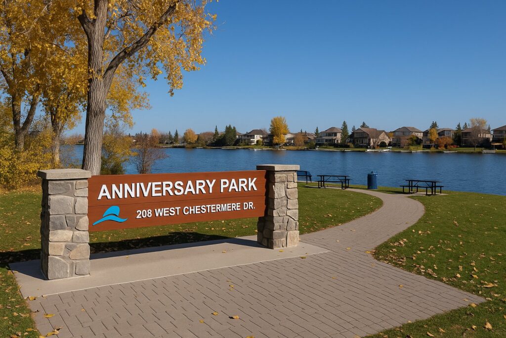 Chestermere Epoxy Floor Anniversary Park